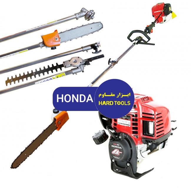 دستگاه علف تراش و شاخه بر 4 کاره هوندا مدل HONDA GX35 کره DS اصلی کارتن رنگی